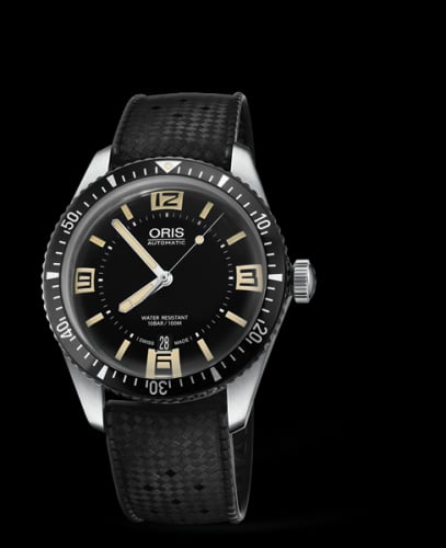 Oris Divers Sixty-Five 40 Stainless Steel / Black / Rubber