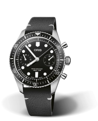 Oris Divers Sixty-Five 40 Chronograph Stainless Steel / Black