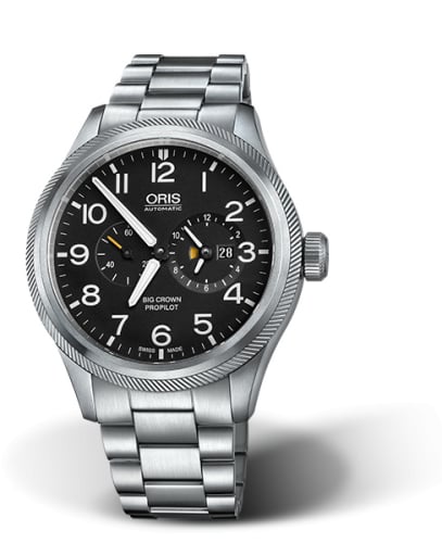 Oris Big Crown ProPilot Worldtimer Stainless Steel / Black / Bracelet