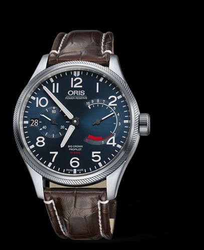 Oris Big Crown ProPilot Calibre 111 Stainless Steel / Blue / Alligator