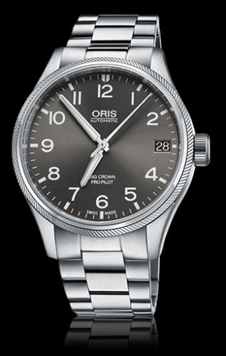 Oris Big Crown ProPilot Big Date Stainless Steel / Grey / Bracelet