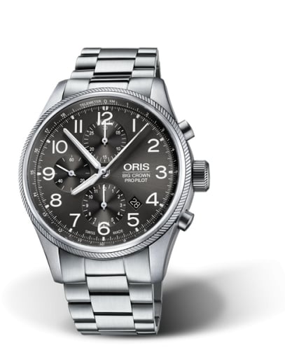 Oris Big Crown ProPilot Chronograph Stainless Steel / Grey / Bracelet