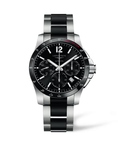 Longines Conquest Chronograph Automatic 41mm Ceramic