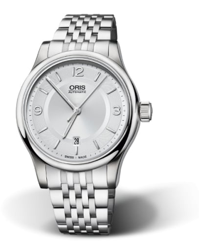 Oris Classic Date 42 Stainless Steel / Silver / Bracelet