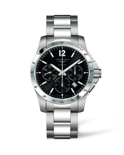 Longines Conquest Chronograph Automatic 41mm Black