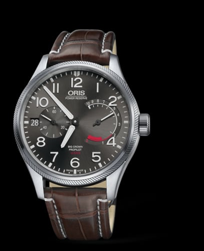 Oris Big Crown ProPilot Calibre 111 Stainless Steel / Grey / Alligator