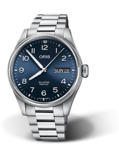 Oris Big Crown ProPilot Big Day Date Stainless Steel / Blue / Bracelet