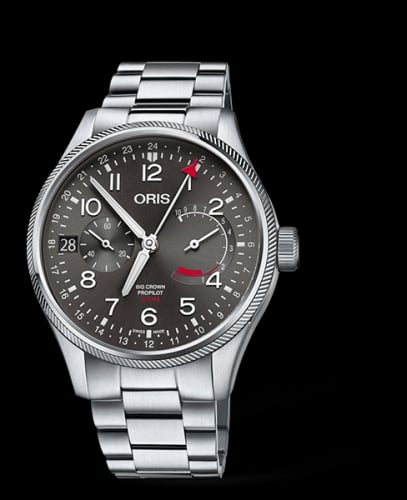 Oris Big Crown ProPilot Calibre 114 Stainless Steel / Grey / Bracelet