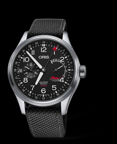 Oris Big Crown ProPilot Calibre 114 Stainless Steel / Black / Textile