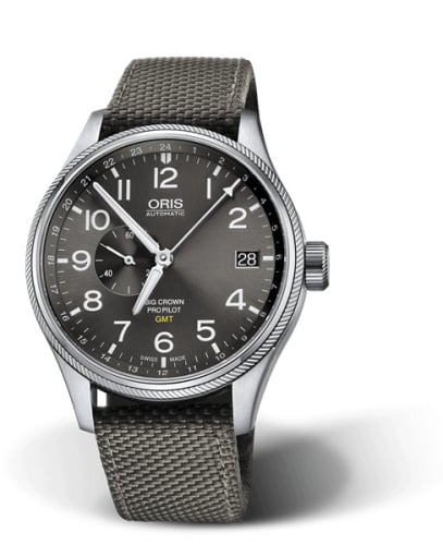 Oris Big Crown ProPilot GMT Stainless Steel / Grey