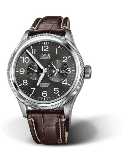 Oris Big Crown ProPilot Worldtimer Stainless Steel / Grey