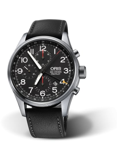 Oris Big Crown ProPilot Chronograph GMT Stainless Steel / Black