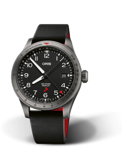 Oris Big Crown ProPilot GMT Rega Fleet AgustaWestland Da Vinci - HB-ZRY