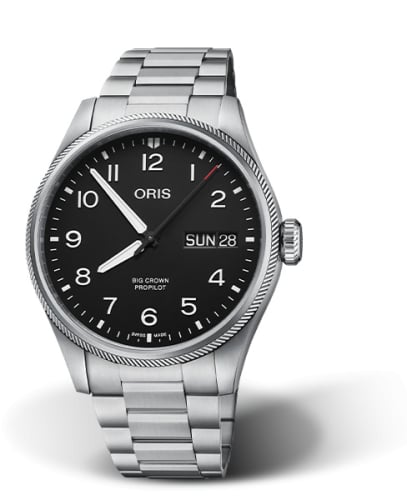 Oris Big Crown ProPilot Big Day Date Stainless Steel / Black / Bracelet