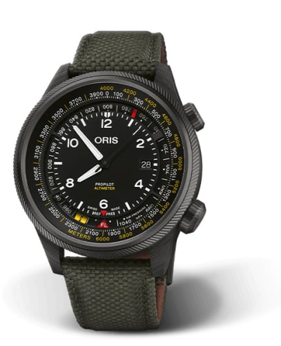Oris ProPilot Altimeter Carbon / Meter