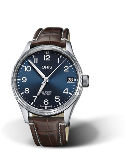 Oris Big Crown ProPilot Big Date Stainless Steel / Blue