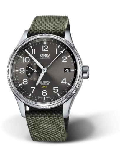 Oris Big Crown ProPilot GMT Stainless Steel / Grey