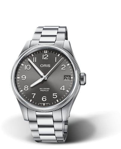 Oris Big Crown ProPilot Big Date Stainless Steel / Grey / Bracelet