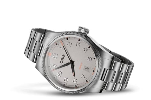 Oris Big Crown ProPilot Date Stainless Steel / Chalk / Bracelet