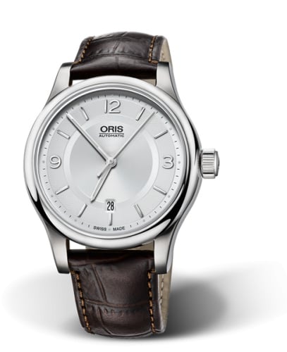 Oris Classic Date 42 Stainless Steel / Silver