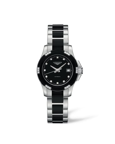 Longines Conquest Automatic 29.5 Ceramic Diamond