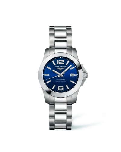 Longines Conquest 29.5 Automatic Stainless Steel Blue
