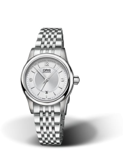Oris Classic Date Lady 28.5 Stainless Steel / Silver / Bracelet