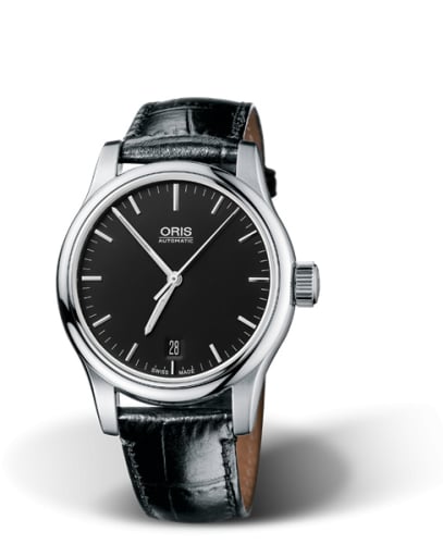 Oris Classic Date 37 Stainless Steel / Black