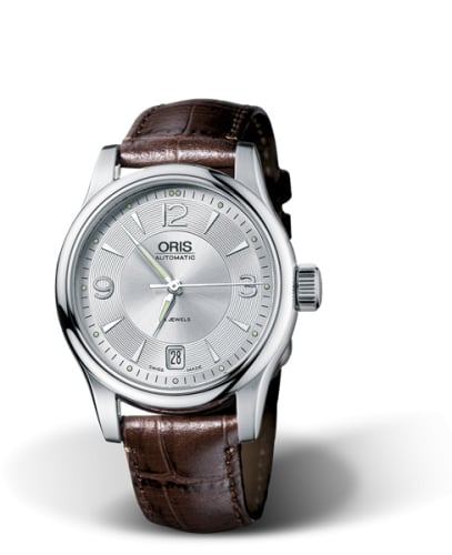 Oris Classic Date 37 Stainless Steel / Silver