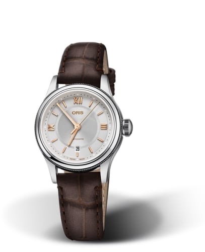 Oris Classic Date Lady 28.5 Stainless Steel / Silver