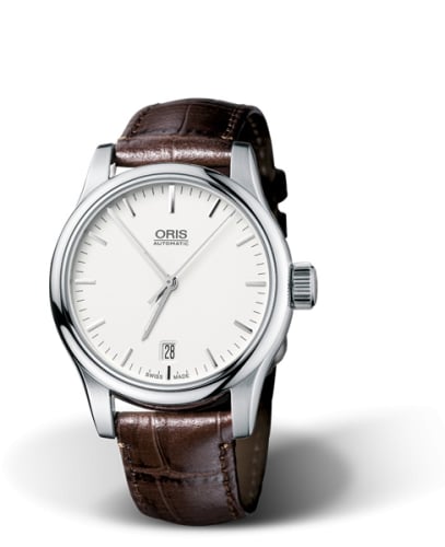 Oris Classic Date 37 Stainless Steel / Silver