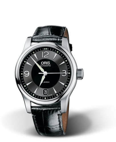 Oris Classic Date 37 Stainless Steel / Black