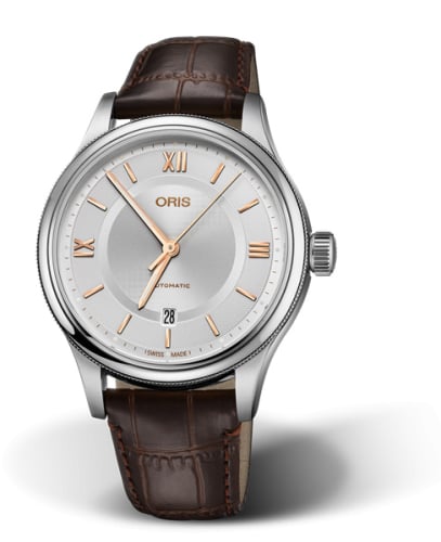 Oris Classic Date 42 Stainless Steel / Silver