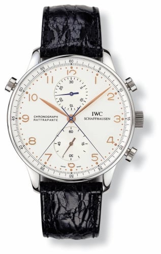 IWC Schaffhausen Portugieser Chrono-Rattrapante Stainless Steel / Silver