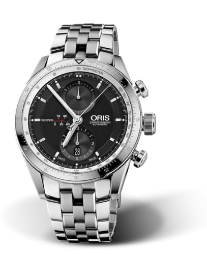Oris Artix GT Chronograph Stainless Steel / Black / Bracelet
