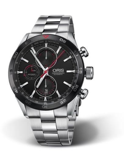 Oris Artix GT Chronograph Stainless Steel - Ceramic / Black / Bracelet