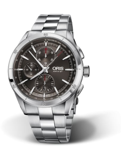 Oris Artix GT Chronograph Stainless Steel / Grey / Bracelet