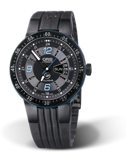 Oris WilliamsF1 Team Day Date 44 PVD / Black / Rubber