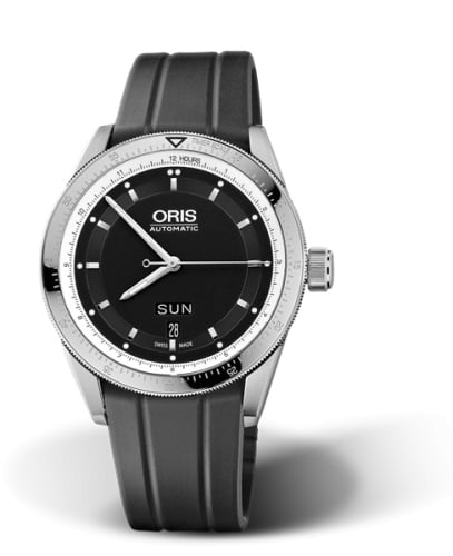 Oris Artix GT Day Date Stainless Steel / Black / Rubber