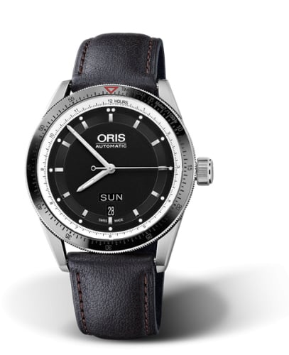 Oris Artix GT Day Date Stainless Steel - Ceramic / Black