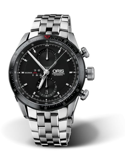 Oris Artix GT Chronograph Stainless Steel - Ceramic / Black / Bracelet