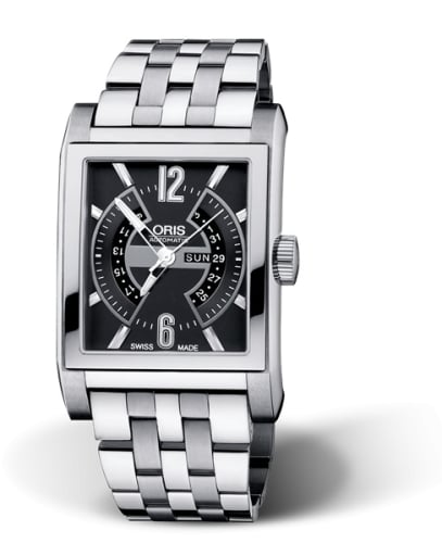 Oris Rectangular Titan Day Date / Bracelet