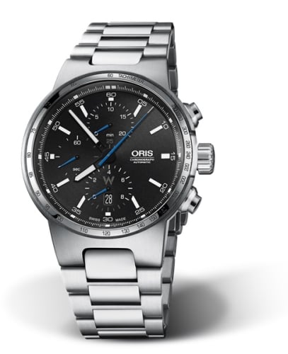 Oris Williams Chronograph Stainless Steel / Black / Bracelet