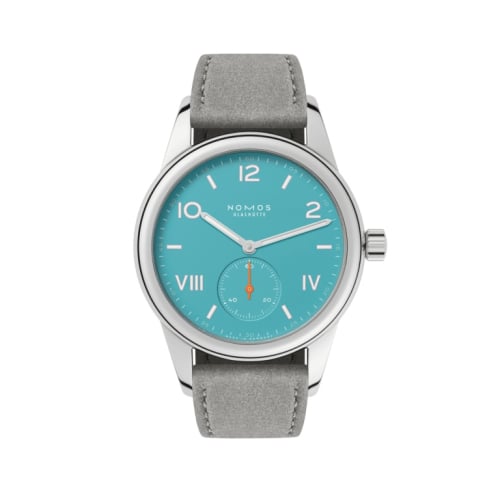 Nomos Glashütte Club Campus 36 Endless Blue / Open Case Back