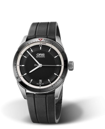 Oris Artix GT Date Stainless Steel - Ceramic / Black / Rubber