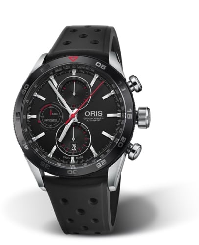 Oris Artix GT Chronograph Stainless Steel - Ceramic / Black / Rubber