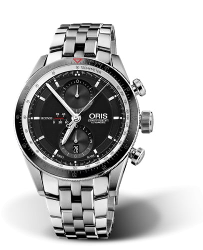 Oris Artix GT Chronograph Stainless Steel - Ceramic / Black / Bracelet