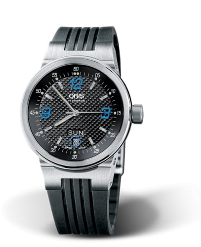 Oris WilliamsF1 Team Day Date 40.5 Stainless Steel / Black - Blue / Rubber
