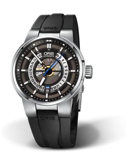 Oris Williams Engine Date 42 Stainless Steel / Rubber