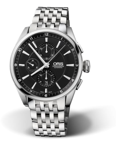 Oris Artix Chronograph Stainless Steel / Black / Bracelet